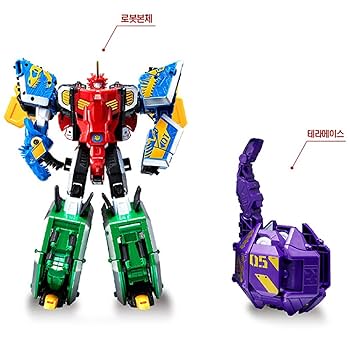 Amazon.co.jp: [ヨントイス] Geo Mecha Captain Dino 5 in 1